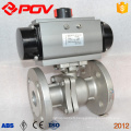 1 1/2'' dn40 flanged 2 way pneumatic steam control valve